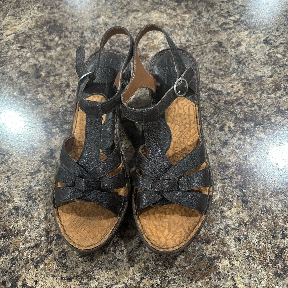 Black sandals